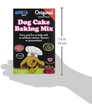 Oggi's Oven Dog Cake Mix Baking Kit Original 150g - Homemade Treats for Your Furry Friend - Buy Online on GoSupps.com