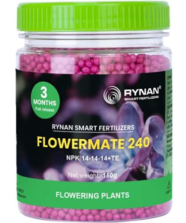 Rynan Flowermate 240 Smart Fertilizer 90 Days 150g jar - Buy Online on GoSupps.com