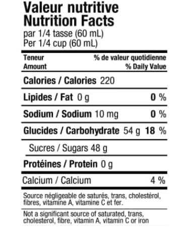 Pack of 5 canned amber maple syrup from Quebec - 100% pure - 540ml cane x 5 units - Buy Online on GoSupps.com