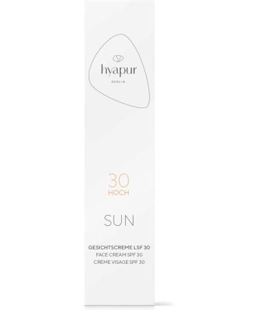 Hyapur Deutschland hyapur Sun Face Cream SPF 30 50 ml sunscreen helps prevent sunburn and photoaging waterproof - Buy Online on GoSupps.com