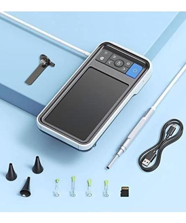 KouRy Wireless Ear Wax Removal Tool Camera - Smart Visual Ear Cleaner with 32G Card & 6 LED Lights | IP67 Waterproof Ear Otoscope for Smartphones (Black - Buy Online on GoSupps.com