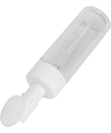 Verdant Touch Facial Cleanser Foaming Bottle Silicone Brush Mousse Foaming Bottle 200ML Empty Refillable Facial Cleanser Foaming Bottle with Transparent Design - Buy Online on GoSupps.com