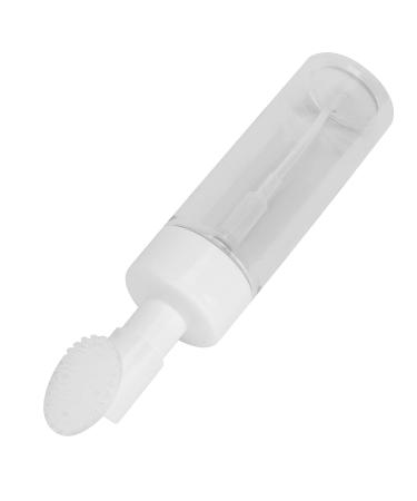 100ML Mousse Foaming Bottle with Silicone Brush - Refillable Facial Cleanser | Transparent Design for Easy Use - International Shipping - Buy Online on GoSupps.com