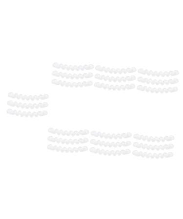 NOLITOY 21 Pairs Anti Slip Stickers for High Heels Non Slip Sandals Strip Half-Size Foot Cushion Non Sandals Shoe Cushions for Men Zebra Insole Invisible White Women's Filler Gel Material