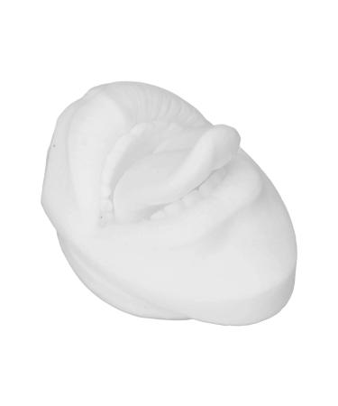 Tongue Puncture Practice Tool | 3D Silicone Mouth Model & Nail Display Set (White) - Buy Internationally - Buy Online on GoSupps.com