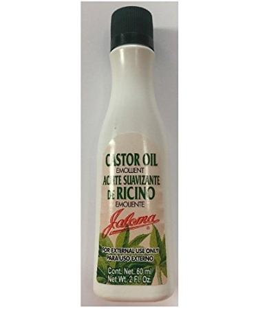 Jaloma Castor Oil Emollient Aceite Suavizante De Ricino Emoliente 2oz