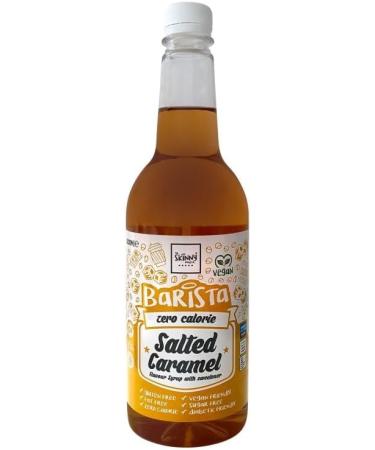 The Skiny Food Co Barista Salted Caramel Coffee Syrup 1L - The Totally Amazing Gluten Free Zero Calorie Fat Free And Guilt Free Skiny Coffee Syrup - Pack of 3 - Buy Online on GoSupps.com
