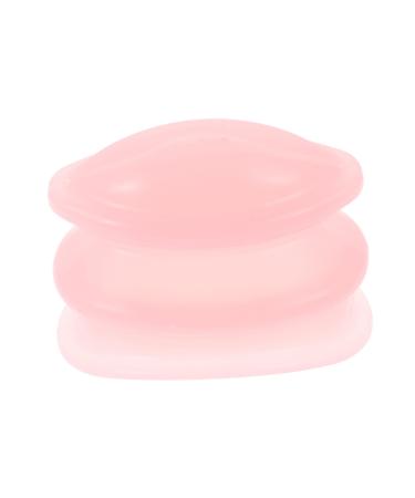 Lip Plumper Lip Silicone Lip Trainer Lips Enhancer Mouth Plumper Lip Tool Lip Suction Plumper Enhancer Lip Enhancer Device Lady Tools Painless Beauty Tool Pink