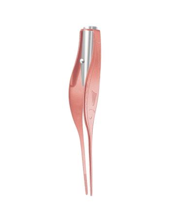 Ear Cleaner LED Flashlight Earpick Wax Removal Tweezer Luminous Kids Stainless Steel Tweezer Remover