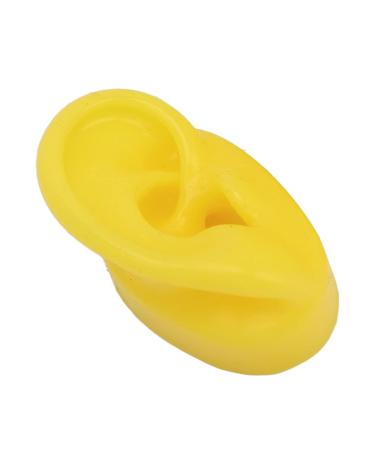 2PCS Silicone Ear Model: Soft & Waterproof Yellow Displays for Hospitals - Buy Online on GoSupps.com