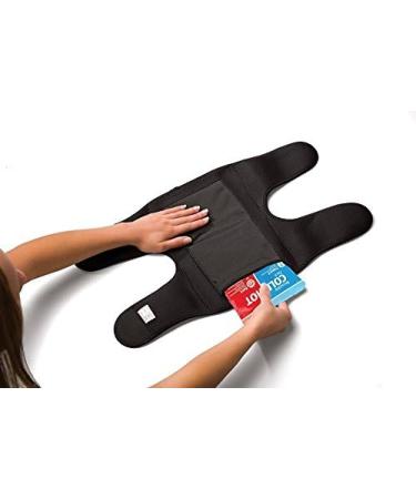 MUELLER Cold/Hot Therapy Wrap – Large Black | Best Relief for Pain & Injuries | International Shipping Available - Buy Online on GoSupps.com