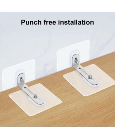8 Wall Attachment Cabinet - Anti-Tilt Furniture Anchor Set for Baby Proofing & Pet Protection - No Drilling Required - Buy Online on GoSupps.com