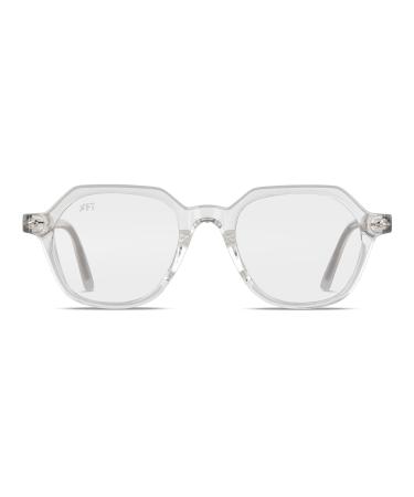X Frame Therapy Blue Light Glasses Glitzospex Men/Women Acetate Screen Glasses Blueblock Blue Light (BlueBlock)