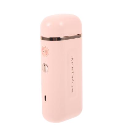 LALADEFIEE Oxygen Injection Beauty Instrument Face Steamer Portable Face Mister Facial Mister Brass Pink