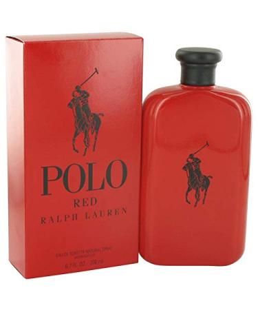Ralph Lauren Polo Red Eau de Toilette Spray 6.7oz - Refreshing Scent - 1 Pack - Buy Online on GoSupps.com