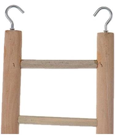 BlueMoo Wooden Pet Ladder Cage Toys for Parrot Bird Budgie Rodent Hamster Mouse Gerbil - Buy Online on GoSupps.com