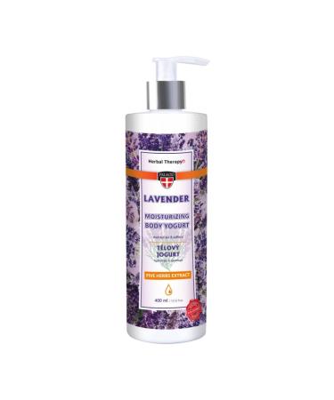 PALACIO Palacio Moisturizer with 5 Herbs and Lavender Extracts for Body - Yogurt & Balm for Dry Skin - 500ml with Pump