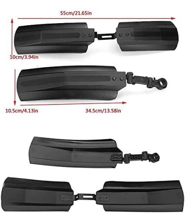 26 inch Bike Mudguard Set - Front & Rear Mud Guards Kit for Road, Mountain, Fat Tire Bikes - Quick Release Fenders for Outdoor Cycling - Buy Online on GoSupps.com