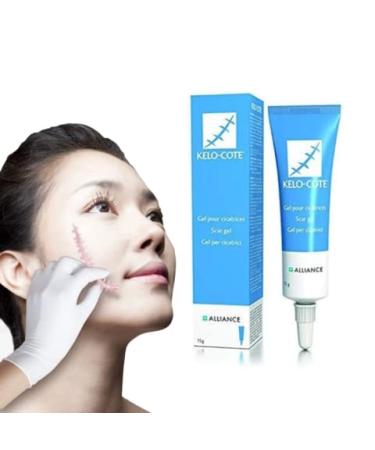 Scar Gel 15g/0.53oz - Pack of 2 - Advanced Formula for Old & New Scars - Fast Drying Treatment - Reduces Redness & Softens Skin - All Skin Types - Buy Online on GoSupps.com