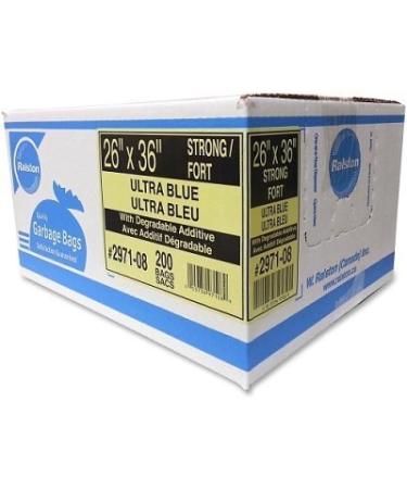 Bags-Recycling 26X36 Blue Strong COMPOSTABLE