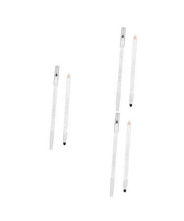 DOITOOL 3pcs Double Head Eye Shadow Pen Eye Shadow Pencil Lying Silkworm Pen No Smudge Makeup