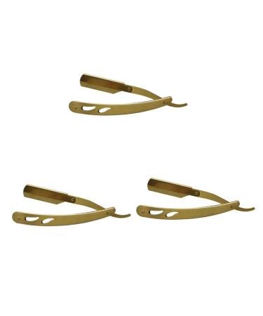 Fomiyes 3st hand razor men Razor For men razor holder Razor Razor Metal Manual Razor Razor eyebrow razor Handbook beard eyebrows trimmer man