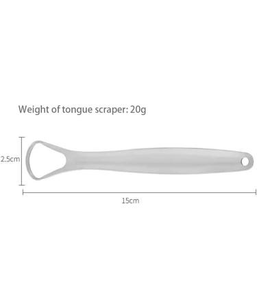 Shop Dijiusidy 3-Piece Tongue Scraper Set - Professional Stainless Steel Mouth Cleaning Tool for Fresh Breath - International Shipping Available - Buy Online on GoSupps.com