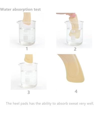 Siismi 5 Pair Heel Cushions | Non-Slip Sponge Foot Care Pillows for High Heels & Sneakers - Ultimate Comfort & Protection - Buy Online on GoSupps.com