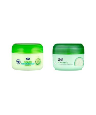Boots Cucumber Moisturizing Cream 100ml - Hydrating & Nourishing Cream for All Skin Types | International Shipping Available - Buy Online on GoSupps.com