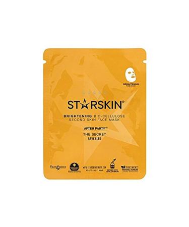 Starskin After Party - Brightening Coconut Bio-Cellulose Second Skin Face Mask
