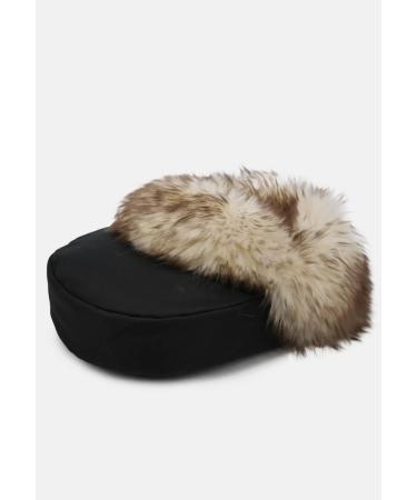 Lambskin Foot Warmer - Black Stracciatella Cuddly Merino Fur | Warm & Cozy International Shipping - Buy Online on GoSupps.com