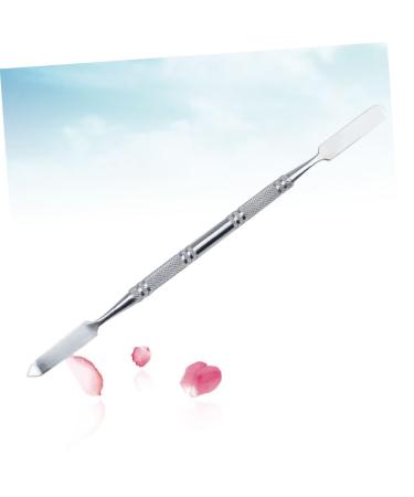 Buy Hemoton Stainless Steel Makeup Mixing Rod - Spatula & Depotting Tool for Skincare | Durable Silver Cosmetic Palette Stick (16cm x 0.6cm - Buy Online on GoSupps.com
