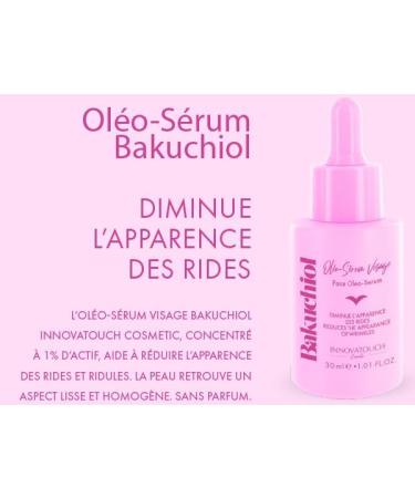 Innovatouch Cosmetic Oleo-Face Serum with Bakuchiol 30ml - Natural Anti-Aging Treatment Reduces Wrinkles and Imperfections Sensitive Skin Vegan - Buy Online on GoSupps.com