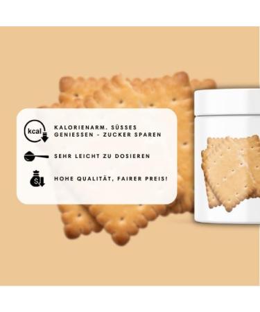 Premium Vegan Flavor Powder Zero - 200g Calorie-Reduced Butter Biscuit Aroma | Better Nutrition - Buy Online on GoSupps.com