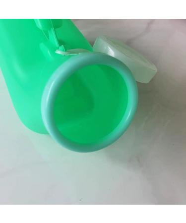 YUMSUM Portable Urinals for Men - 2 Pack, 1200ml/34 Ounce - Ideal for Hospital, Camping, Travel, and Home Use - Green - Buy Online on GoSupps.com