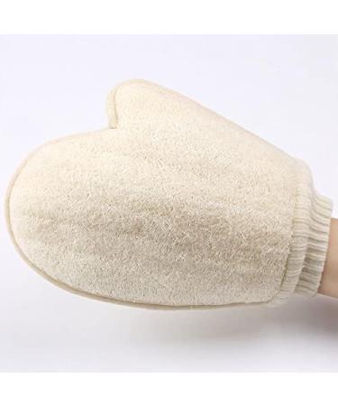 Natural Loofah Exfoliating Gloves for Skin Itching Relief and Deep Cleaning - Towel Gourd Gloves - Buy Online on GoSupps.com