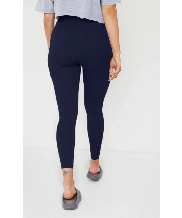 SHADOW DANCE UK Maternity Over Bump Leggings - Navy Blue, Size 14 | Pregnancy Baby Tights Support Belly - Buy Online on GoSupps.com