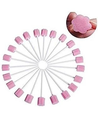 Buy BoNew Oral Disposable Sponge Tips - Pink 200 pcs | Best International Shipping - Buy Online on GoSupps.com