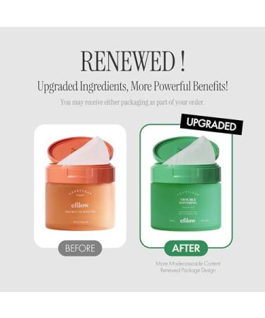 Efilow Heartleaf Trouble Soothing Toner Pads | Ultra-Slim Face Pads for Hydration and Calming Skincare 100 Count 180g - Buy Online on GoSupps.com