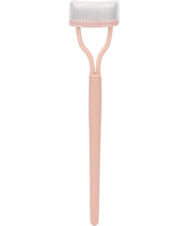 Mascara Comb Arc Shape Stainless Steel Teeth Pink Straight Handle Eyelash Brush Separator For Lady Makeup - Buy Online on GoSupps.com