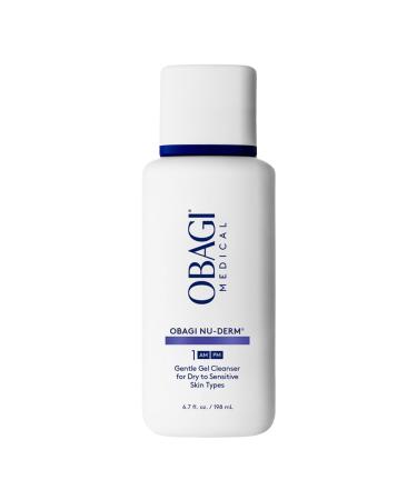 Obagi Nu-Derm Gentle Face Cleanser for Normal to Dry Skin  Daily Facial Cleanser Gently Removes Dirt  Oil  Makeup  and impurities  6.7 Fl Oz 6.7 Fl Oz (Pack of 1) - Buy Online on GoSupps.com