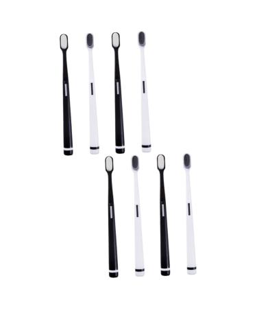 Minkissy 8 STK Wangan Hair toothbrush micro toothbrush travel toothbrush tooth hygiene oral hygiene dental cleaning brush weekly toothbrush brass toothbrush thorough cleaning