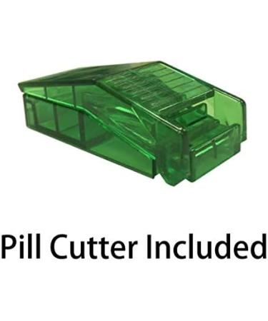 e-Pill Tower Pro | 7-Day Pill Organizer with 4 Times a Day Reminders | Stackable Vitamin & Medicine Pillbox | Pill Cutter Included - Buy Online on GoSupps.com