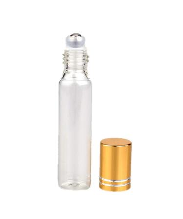 Shulishishop essential oils roll on glass bottles for essential oil ink roller bottles for essential oils roll on bottles for trips and at home gold