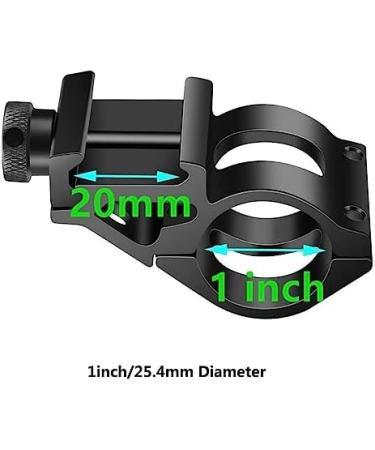 ACEXIER 1 Offset Picatinny Flashlight Mount - Durable & Adjustable for Tactical Gear | International Shipping Available - Buy Online on GoSupps.com