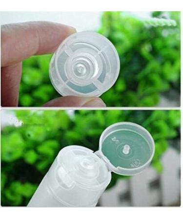 20PCS 15ml/20ml/30ml/50ml/100ml Clear Empty Refillable Plastic Soft Tubes Cosmetic Sample Bottles Jars Makeup Travel Containers for Lip Balms Lip Gloss Shampoo Shower Gel Body Lotion (20ml) - Buy Online on GoSupps.com