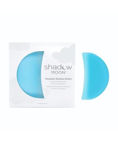 ShadowMoon - Reusable Eye Makeup Shield and Silicone Under Eye Cooling Pad for puffy eyes and perfect makeup application. Alternative to disposable shadow shields and eye makeup shields  1 Pc Blue