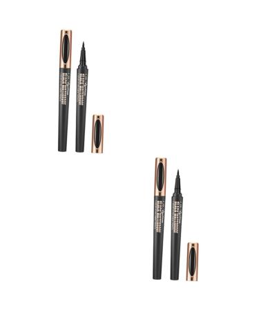 Beavorty 4 Pcs Makeup Eyeliner Waterproof Brown Eyeliner Black Eyeliner Waterproof Eyeliner Pens Beauty Pen 1 count (Pack of 1) As Shownx2pcs
