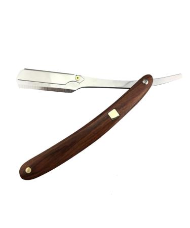 Minkissy razor Double foldable razor men razor shaving radoras para hombres cutlery holder hand razor for men safe razor metal man wooden