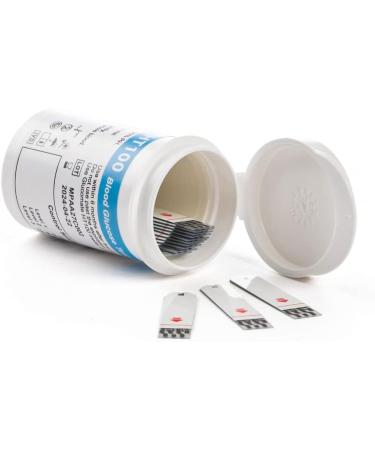 Glucomate HT100 Blood Glucose Test Strips 50 Count - Accurate Diabetes Testing - 50 Strips - Buy Online on GoSupps.com